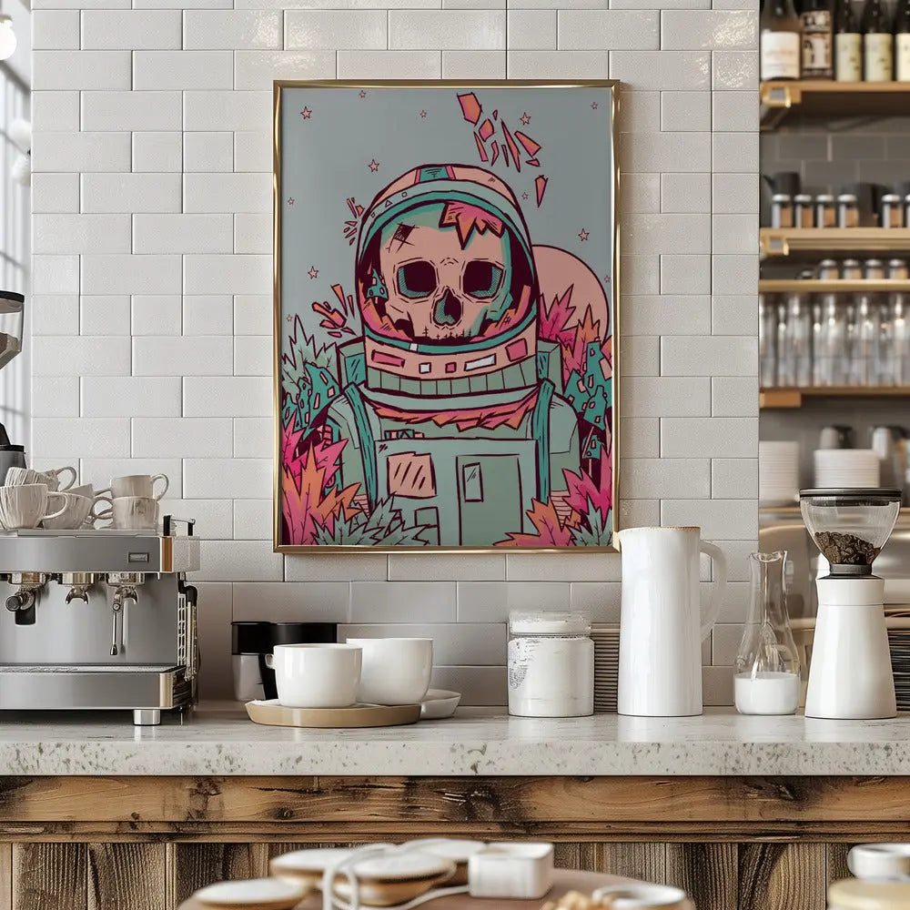 Forgotten Astronaut - Stretched Canvas, Poster or Fine Art Print I Heart Wall Art