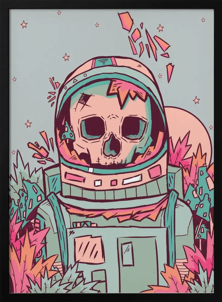 Forgotten Astronaut - Stretched Canvas, Poster or Fine Art Print I Heart Wall Art