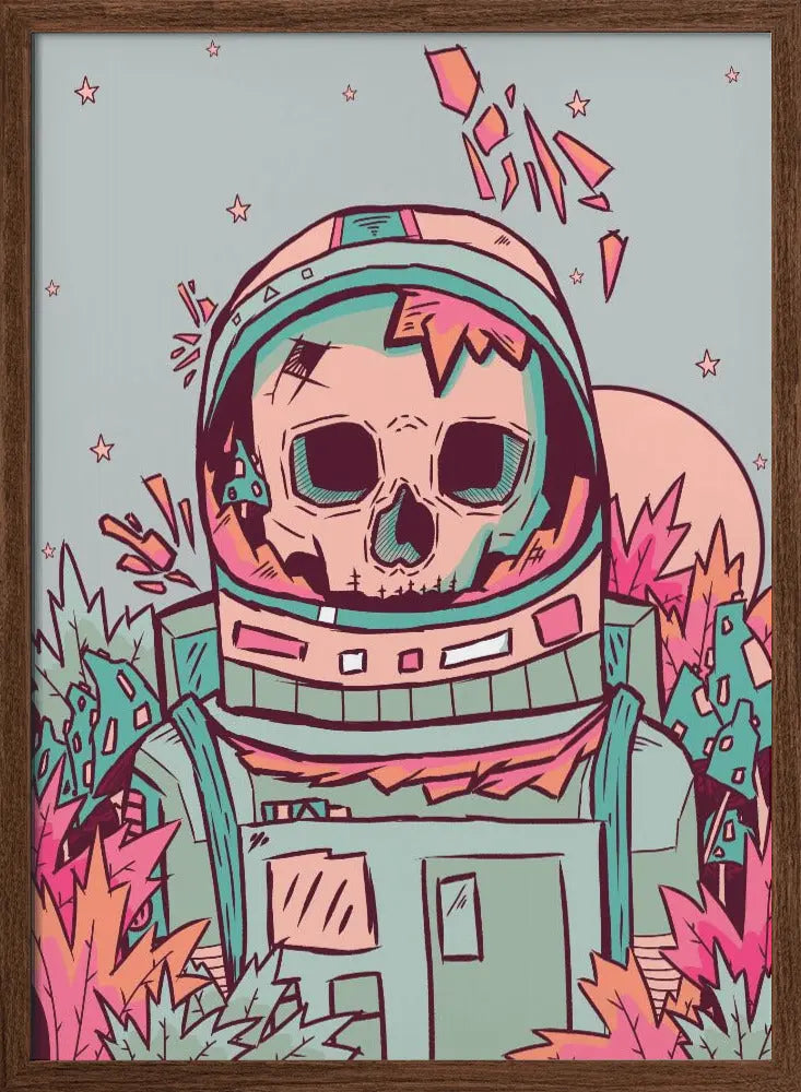 Forgotten Astronaut - Stretched Canvas, Poster or Fine Art Print I Heart Wall Art