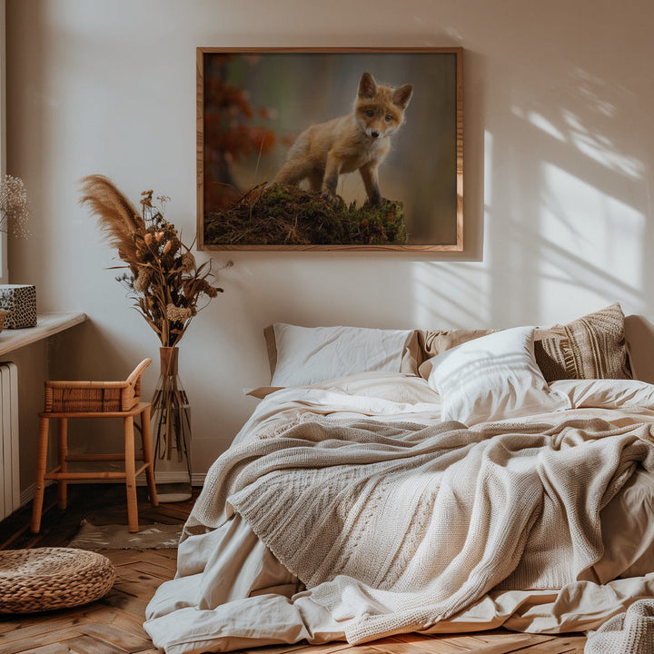 Fox - Stretched Canvas, Poster or Fine Art Print I Heart Wall Art