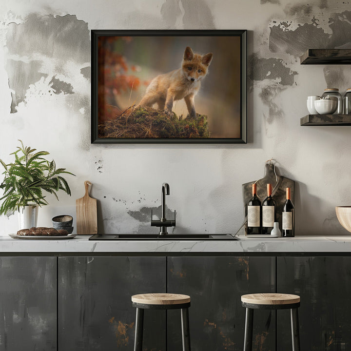 Fox - Stretched Canvas, Poster or Fine Art Print I Heart Wall Art