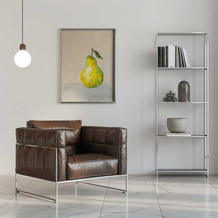 French Butter Pear - Stretched Canvas, Poster or Fine Art Print - I Heart Wall Art - Poster Print, Canvas Print or Framed Art Print
