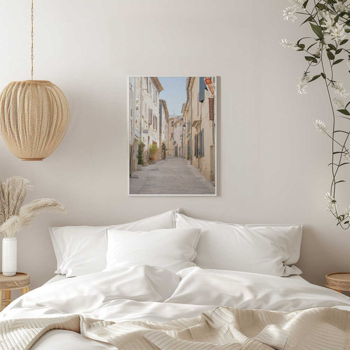 French Street - Stretched Canvas, Poster or Fine Art Print - I Heart Wall Art - Poster Print, Canvas Print or Framed Art Print