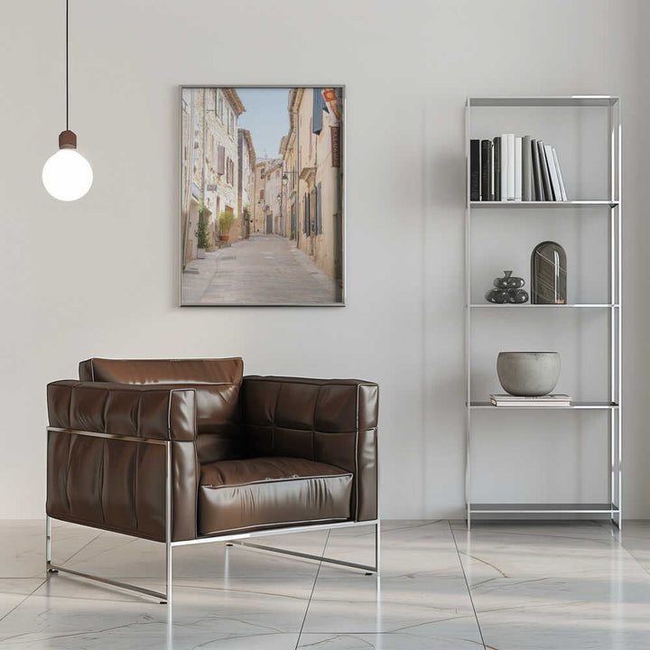 French Street - Stretched Canvas, Poster or Fine Art Print - I Heart Wall Art - Poster Print, Canvas Print or Framed Art Print