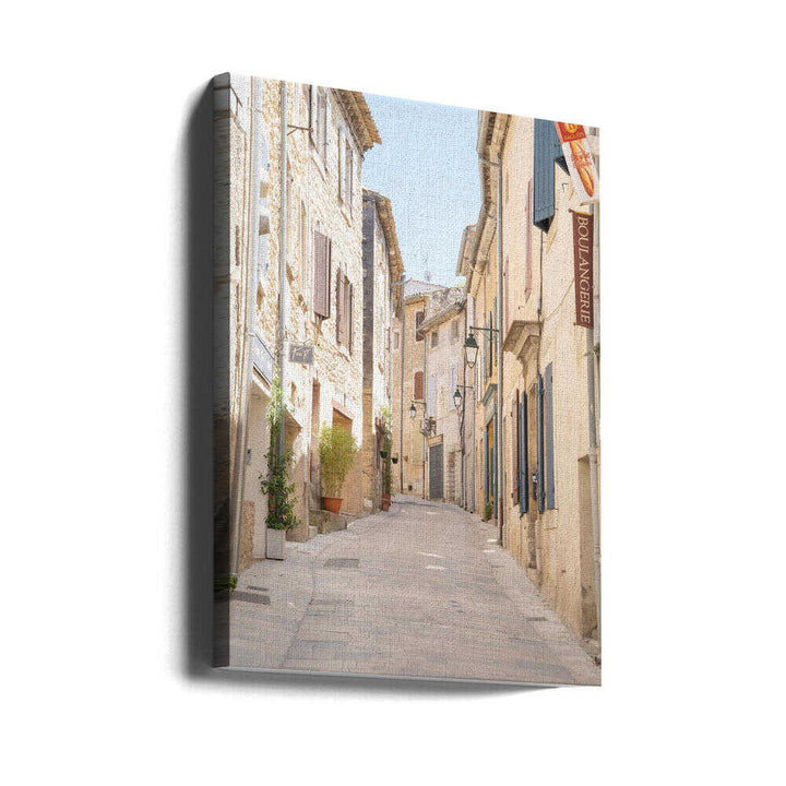French Street - Stretched Canvas, Poster or Fine Art Print - I Heart Wall Art - Poster Print, Canvas Print or Framed Art Print