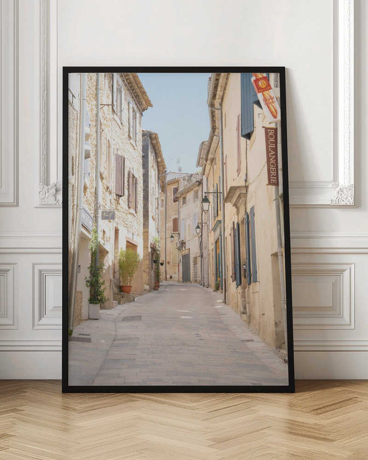 French Street - Stretched Canvas, Poster or Fine Art Print - I Heart Wall Art - Poster Print, Canvas Print or Framed Art Print