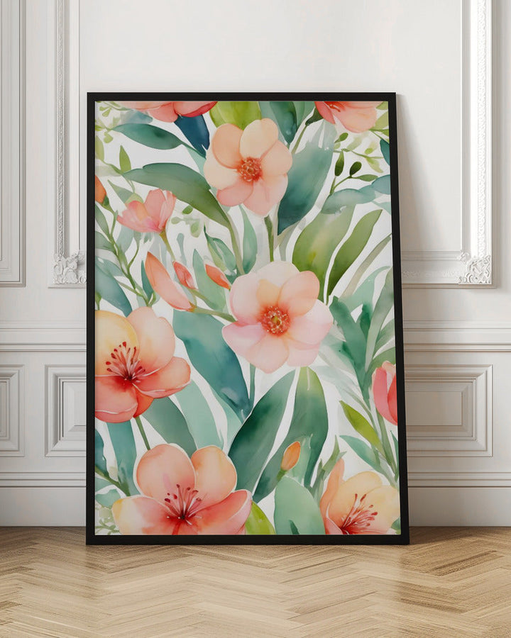 Fresh Spring Botanicals - Stretched Canvas, Poster or Fine Art Print I Heart Wall Art