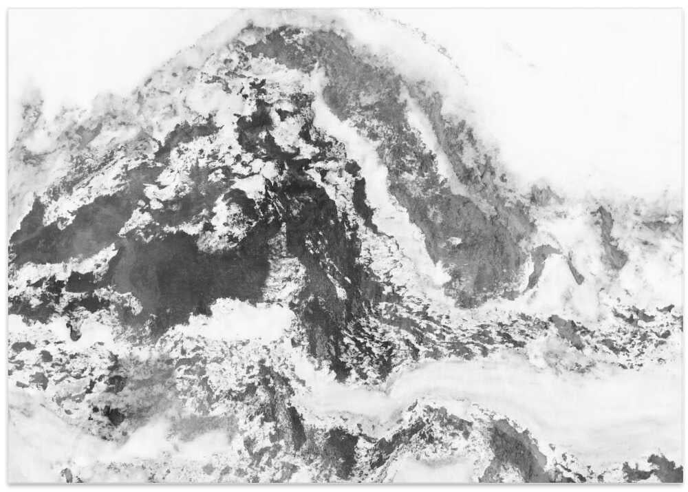 Frozen Aerial Landscape - Stretched Canvas, Poster or Fine Art Print - I Heart Wall Art - Poster Print, Canvas Print or Framed Art Print