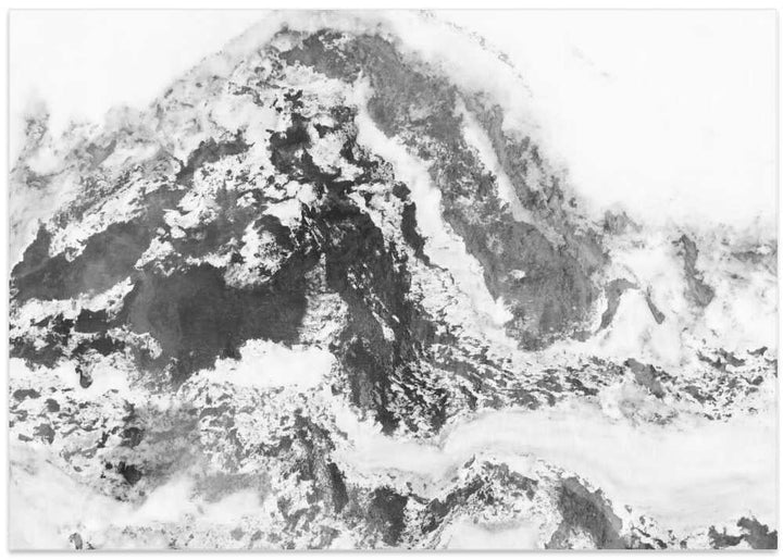Frozen Aerial Landscape - Stretched Canvas, Poster or Fine Art Print - I Heart Wall Art - Poster Print, Canvas Print or Framed Art Print
