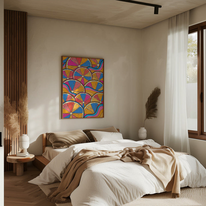Fruits of the Rainbow - Stretched Canvas, Poster or Fine Art Print I Heart Wall Art
