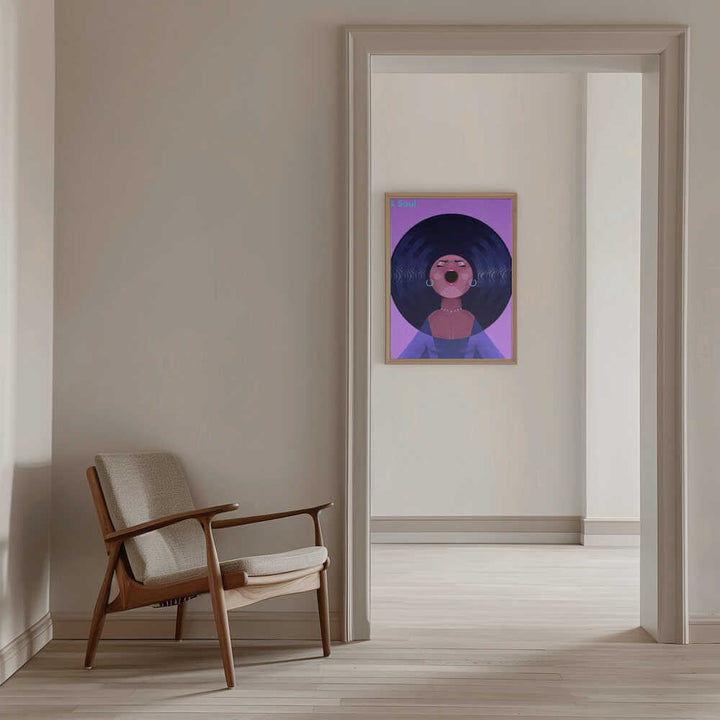 Funk &amp;amp; Soul - Stretched Canvas, Poster or Fine Art Print - I Heart Wall Art - Poster Print, Canvas Print or Framed Art Print