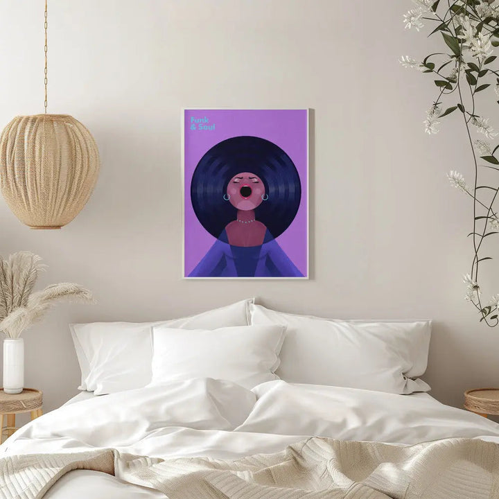 Funk &amp;amp; Soul - Stretched Canvas, Poster or Fine Art Print I Heart Wall Art