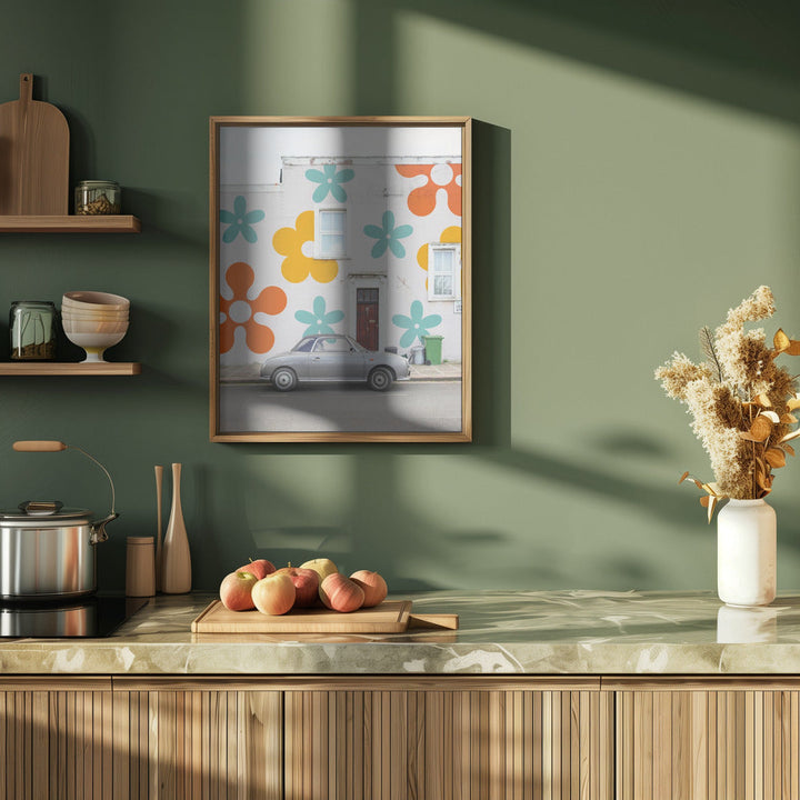 Funky Town - Stretched Canvas, Poster or Fine Art Print I Heart Wall Art