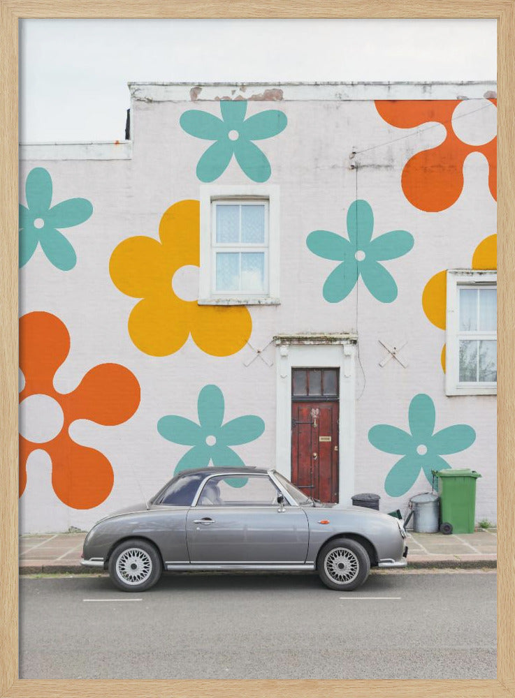 Funky Town - Stretched Canvas, Poster or Fine Art Print I Heart Wall Art