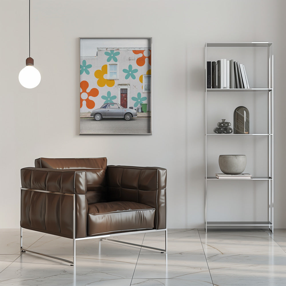 Funky Town - Stretched Canvas, Poster or Fine Art Print I Heart Wall Art