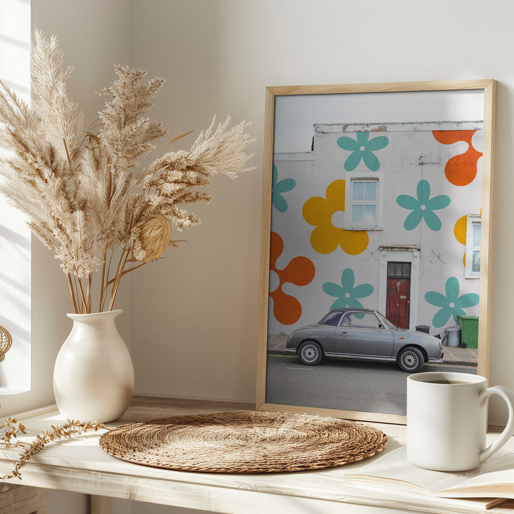 Funky Town - Stretched Canvas, Poster or Fine Art Print I Heart Wall Art