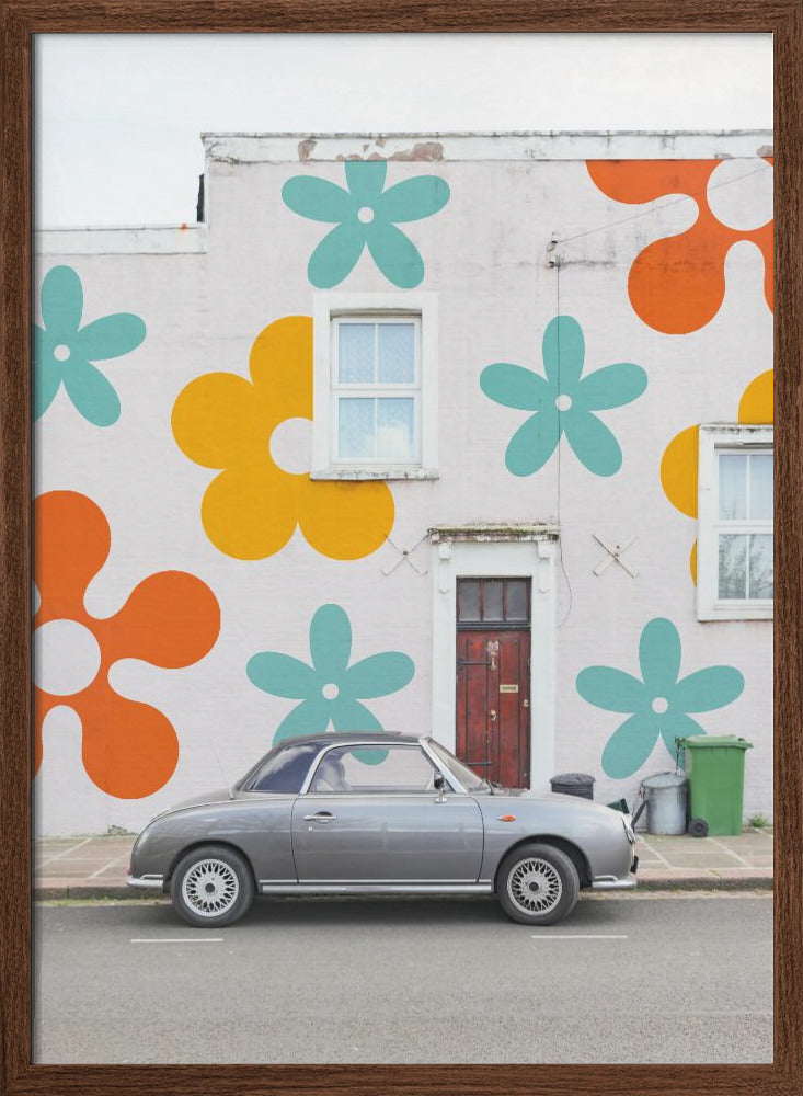 Funky Town - Stretched Canvas, Poster or Fine Art Print I Heart Wall Art