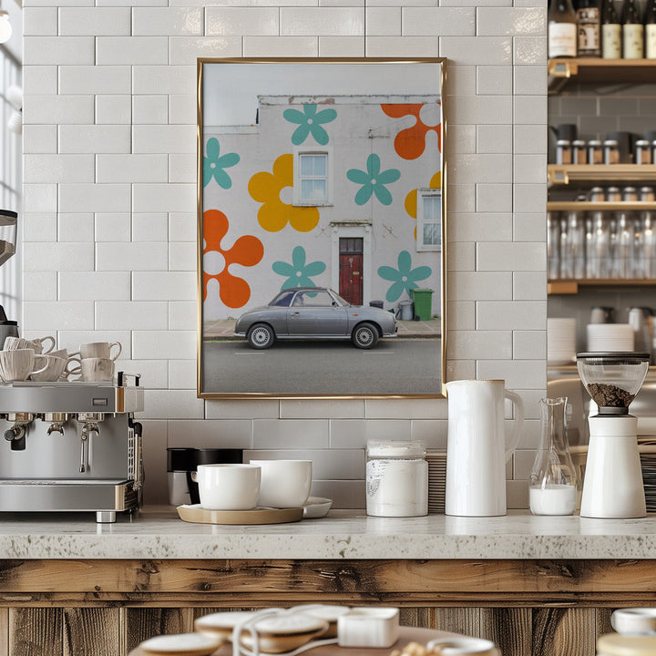Funky Town - Stretched Canvas, Poster or Fine Art Print I Heart Wall Art