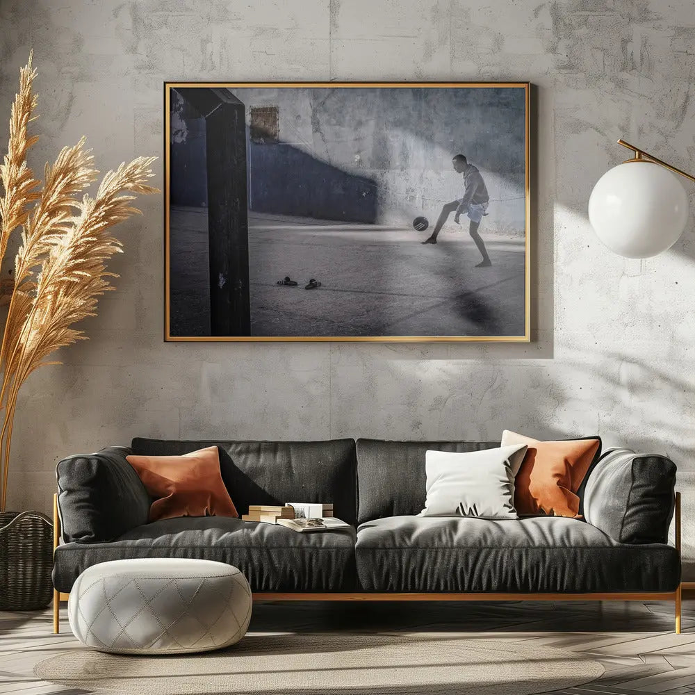 Futbol - Stretched Canvas, Poster or Fine Art Print I Heart Wall Art