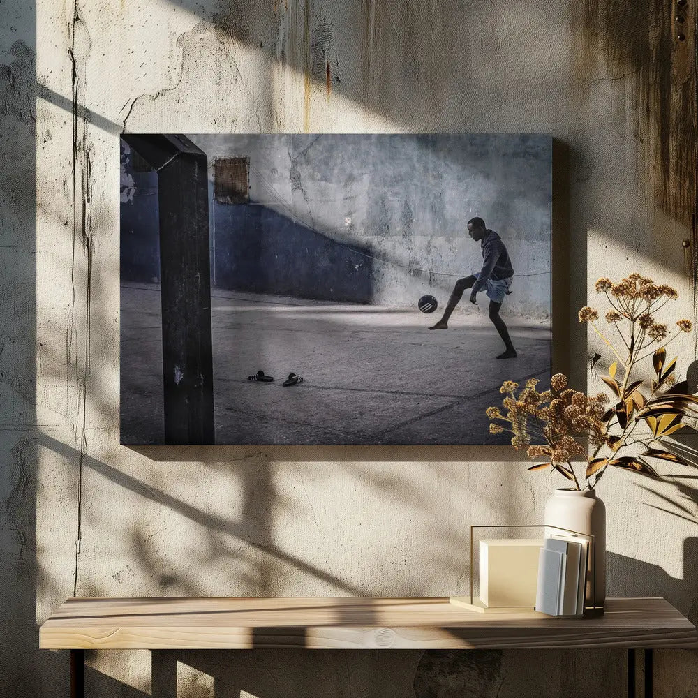 Futbol - Stretched Canvas, Poster or Fine Art Print I Heart Wall Art
