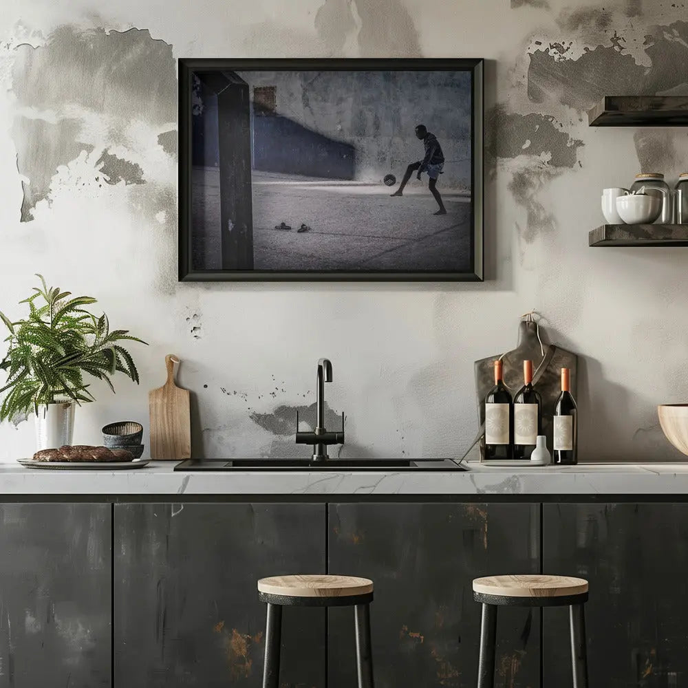 Futbol - Stretched Canvas, Poster or Fine Art Print I Heart Wall Art