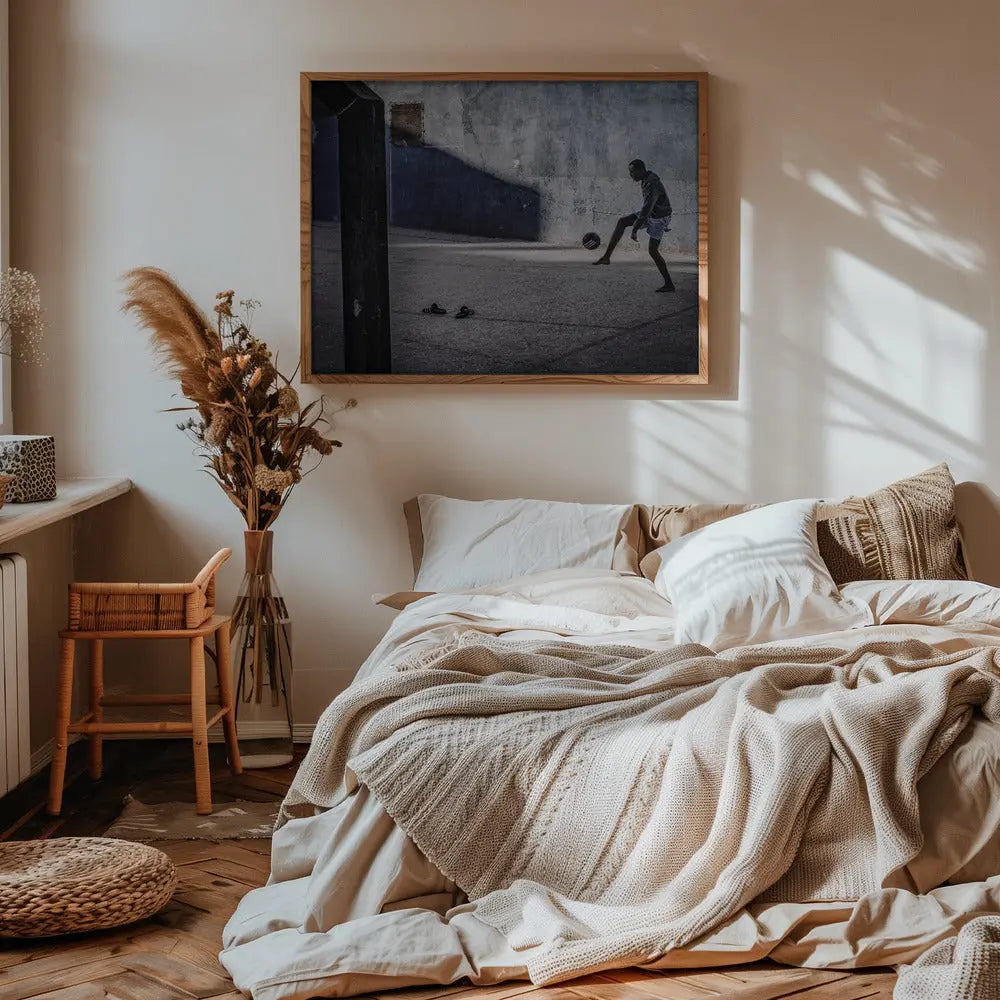 Futbol - Stretched Canvas, Poster or Fine Art Print I Heart Wall Art