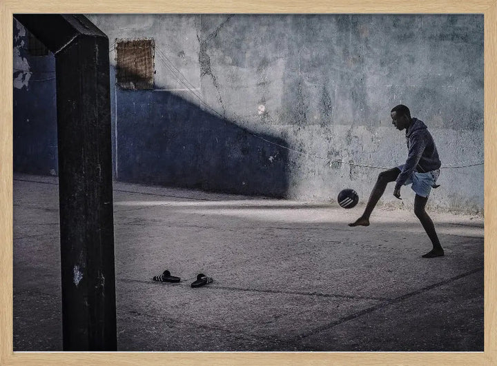Futbol - Stretched Canvas, Poster or Fine Art Print I Heart Wall Art