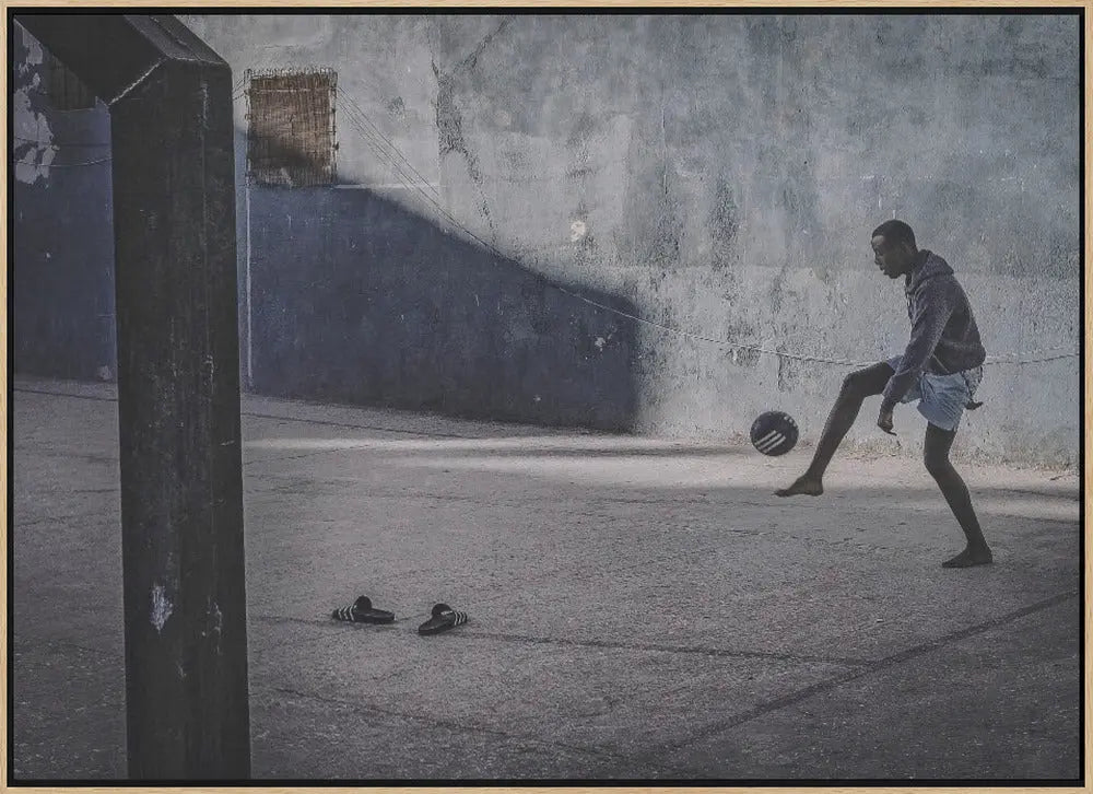 Futbol - Stretched Canvas, Poster or Fine Art Print I Heart Wall Art