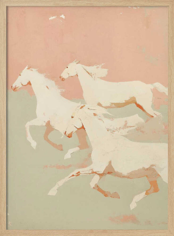 Galloping Spirits - Stretched Canvas, Poster or Fine Art Print - I Heart Wall Art - Poster Print, Canvas Print or Framed Art Print