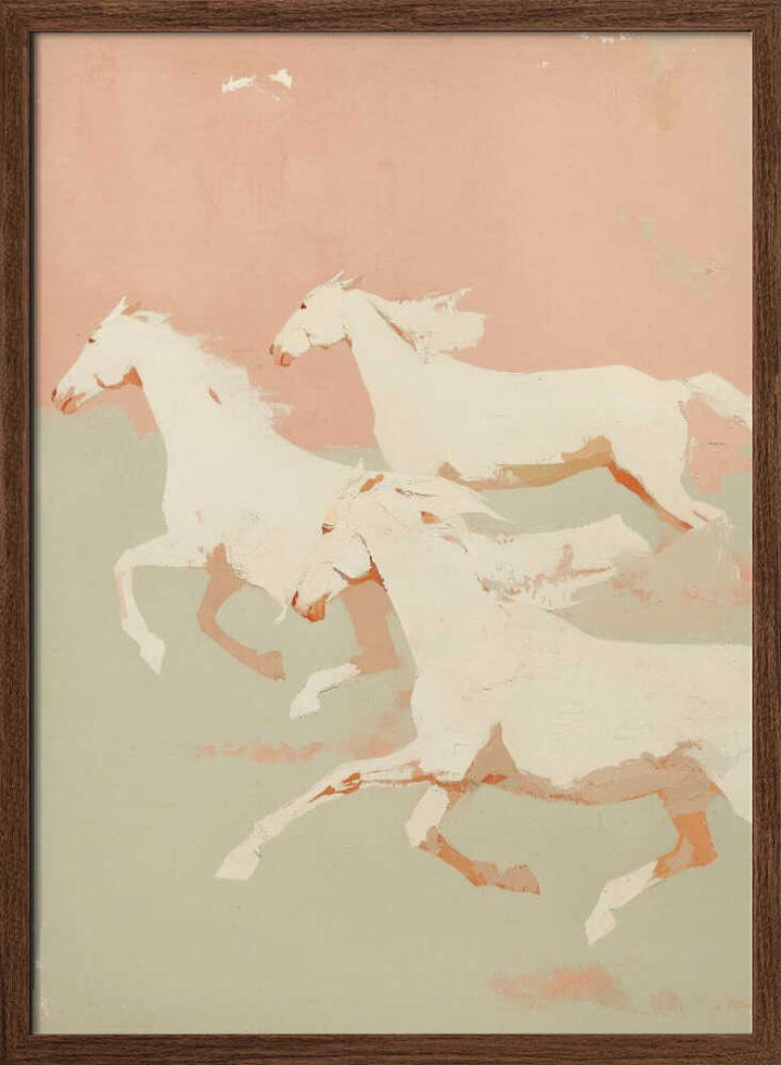 Galloping Spirits - Stretched Canvas, Poster or Fine Art Print - I Heart Wall Art - Poster Print, Canvas Print or Framed Art Print