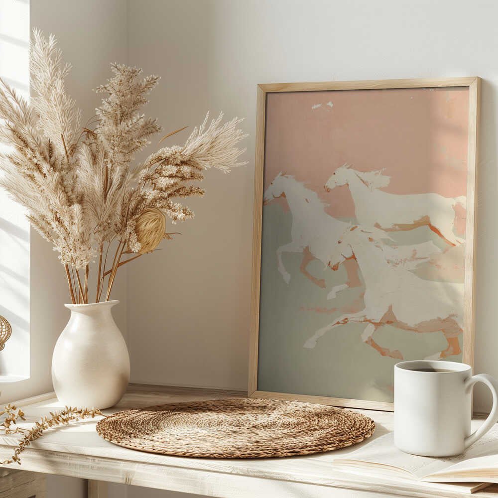 Galloping Spirits - Stretched Canvas, Poster or Fine Art Print - I Heart Wall Art - Poster Print, Canvas Print or Framed Art Print