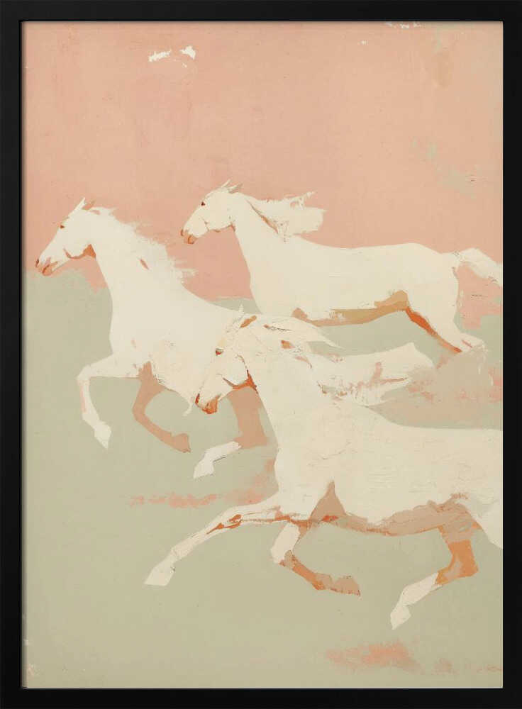 Galloping Spirits - Stretched Canvas, Poster or Fine Art Print - I Heart Wall Art - Poster Print, Canvas Print or Framed Art Print