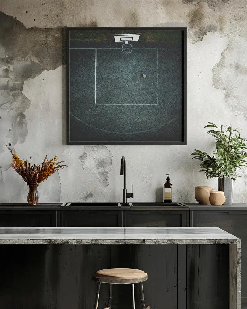 Game over - Square Stretched Canvas, Poster or Fine Art Print I Heart Wall Art