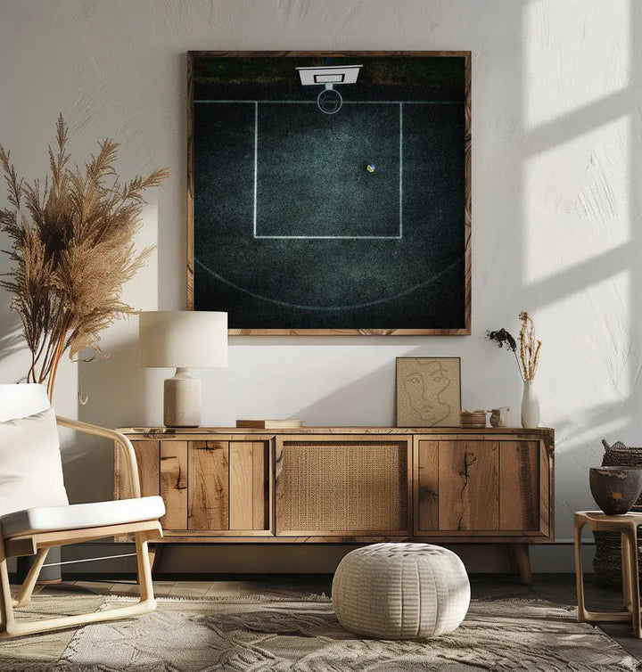 Game over - Square Stretched Canvas, Poster or Fine Art Print I Heart Wall Art