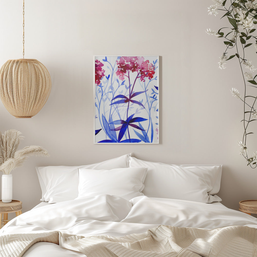 Garden By the Sea - Stretched Canvas, Poster or Fine Art Print I Heart Wall Art