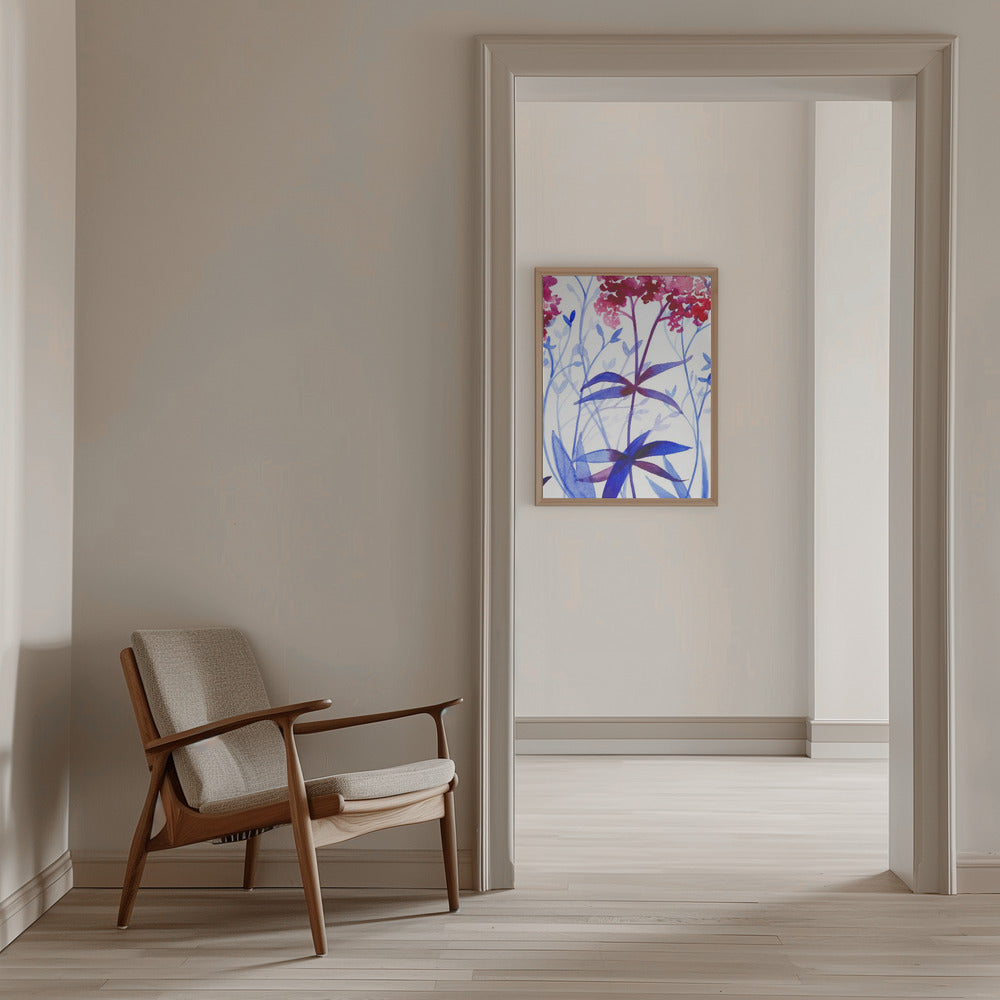 Garden By the Sea - Stretched Canvas, Poster or Fine Art Print I Heart Wall Art