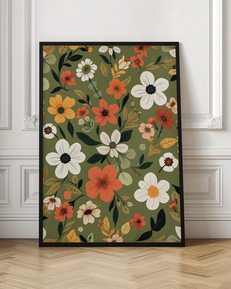 Garden Stroll - Stretched Canvas, Poster or Fine Art Print I Heart Wall Art