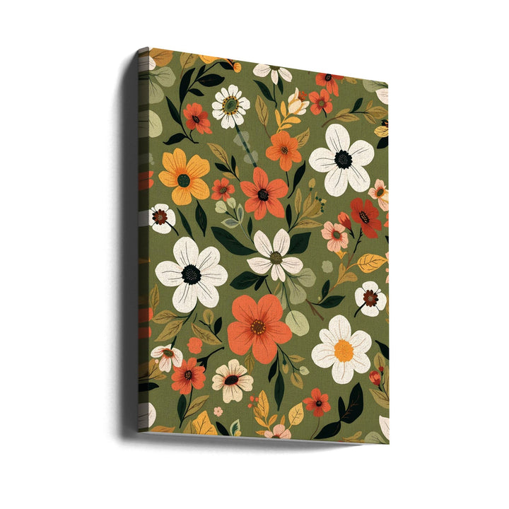 Garden Stroll - Stretched Canvas, Poster or Fine Art Print I Heart Wall Art