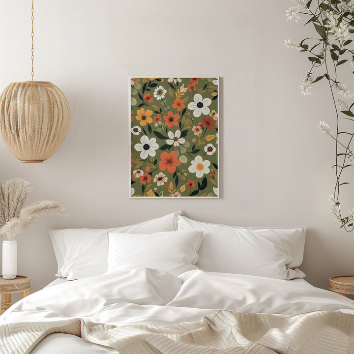 Garden Stroll - Stretched Canvas, Poster or Fine Art Print I Heart Wall Art