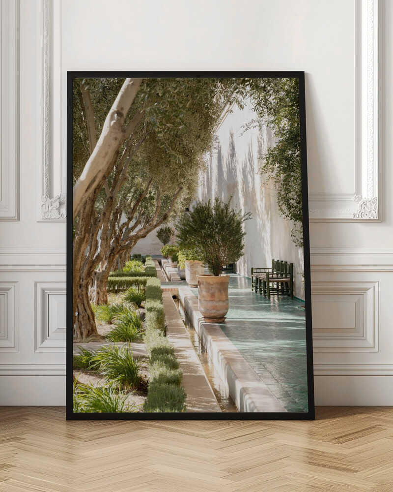 Garden Walk - Stretched Canvas, Poster or Fine Art Print - I Heart Wall Art - Poster Print, Canvas Print or Framed Art Print