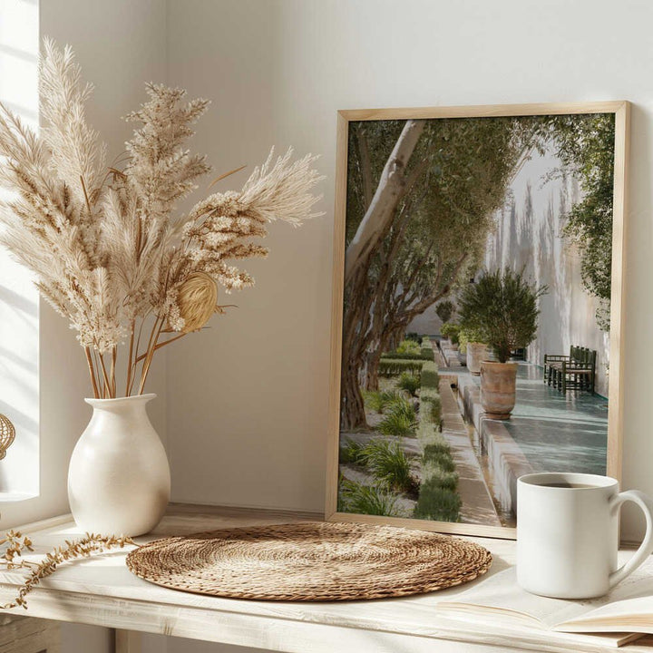 Garden Walk - Stretched Canvas, Poster or Fine Art Print - I Heart Wall Art - Poster Print, Canvas Print or Framed Art Print
