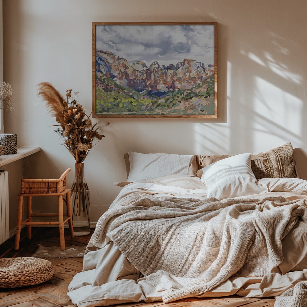 Gathered Peaks, Yosemite National Park - Stretched Canvas, Poster or Fine Art Print - I Heart Wall Art - Poster Print, Canvas Print or Framed Art Print