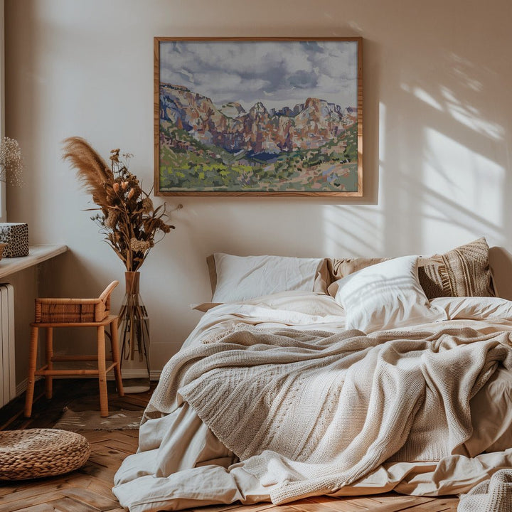 Gathered Peaks, Yosemite National Park - Stretched Canvas, Poster or Fine Art Print - I Heart Wall Art - Poster Print, Canvas Print or Framed Art Print