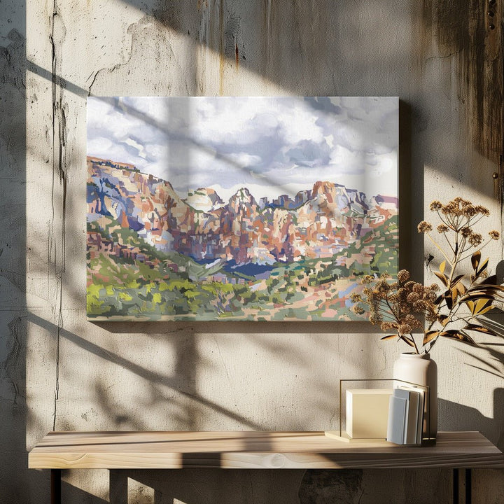 Gathered Peaks, Yosemite National Park - Stretched Canvas, Poster or Fine Art Print - I Heart Wall Art - Poster Print, Canvas Print or Framed Art Print