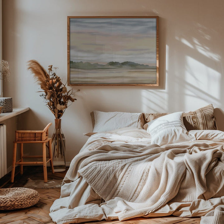 Gentle Dawnscape - Stretched Canvas, Poster or Fine Art Print - I Heart Wall Art - Poster Print, Canvas Print or Framed Art Print