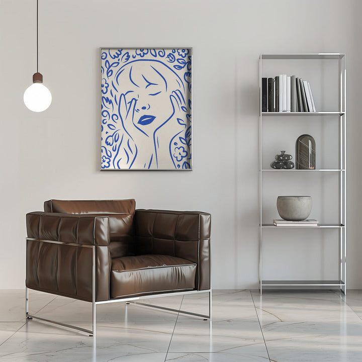 Gentle Flower Dream - Stretched Canvas, Poster or Fine Art Print I Heart Wall Art