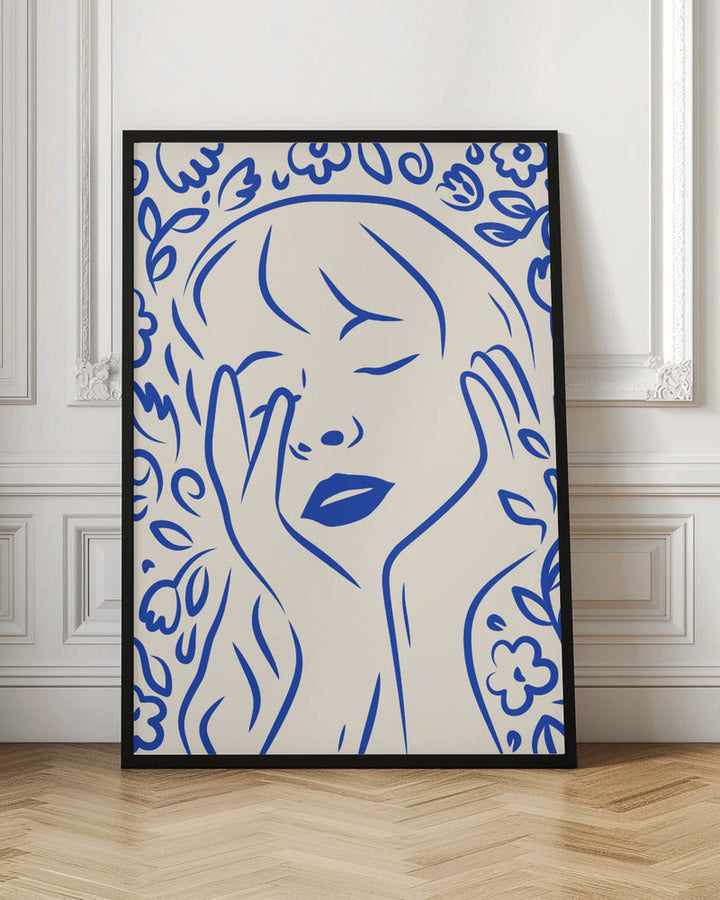 Gentle Flower Dream - Stretched Canvas, Poster or Fine Art Print I Heart Wall Art