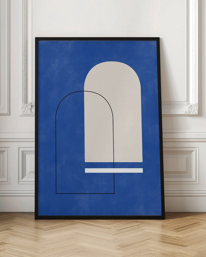 Geometric Echoes - Stretched Canvas, Poster or Fine Art Print - I Heart Wall Art - Poster Print, Canvas Print or Framed Art Print