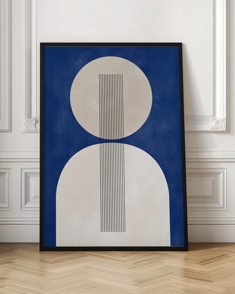 Geometric Echoes - Stretched Canvas, Poster or Fine Art Print - I Heart Wall Art - Poster Print, Canvas Print or Framed Art Print