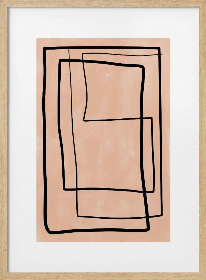 Geometric Elegance - Stretched Canvas, Poster or Fine Art Print - I Heart Wall Art - Poster Print, Canvas Print or Framed Art Print